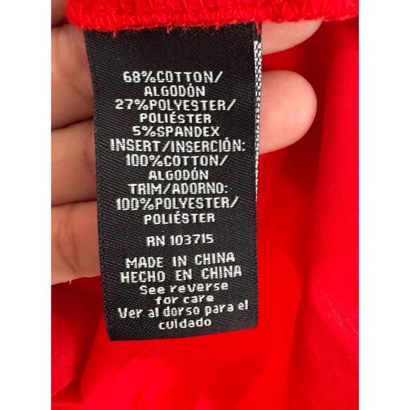 Zac and Rachel Red Ladies Top NWT Size 1X - Picture 9 of 12